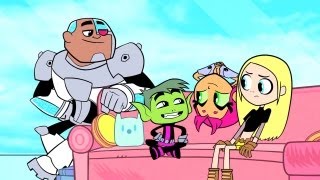 DC Nation  Teen Titans Go  quotTerraizedquot clip [upl. by Eniawd]