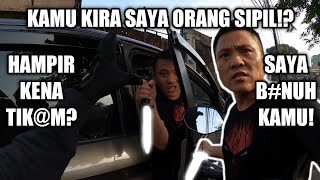 MOTOVLOG – SAYA MATIIN KAMU DI KANTOR SAYA KAMU KIRA SAYA ORANG SIPIL – GoSantuy Motovlog [upl. by Llatsyrc]