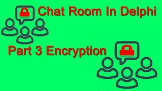 Delphi  Pascal Part 3  Chat Room Adding Encryption [upl. by Aihseuqram995]