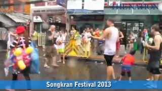 Thailand Songkran Festival 2013 [upl. by Doroteya]