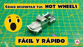 Cómo Despintar un Hot Wheels de la Forma más Fácil y Rápida [upl. by Irina]