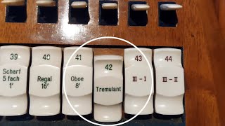 Der Tremulant  Orgel  Schalmei 4 [upl. by Wind943]