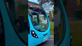 arriva wrightstreetlite On A 193 Out To Cliffe Woods [upl. by Htnamas]