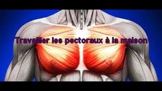 Travailler ses pectoraux sans matériel et rapidement 1 [upl. by Neersan]