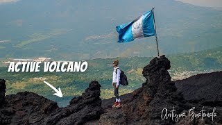 HIKING PACAYA VOLCANO Antiguas Most Popular Day Trip [upl. by Strander]