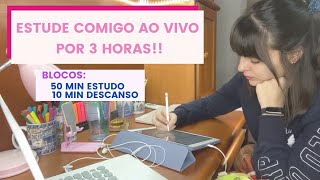 Study with me  Estude comigo ao vivo  Eliza com Z [upl. by Eeresid720]