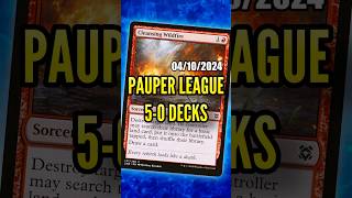 UNDEFEATED MTG Pauper League Decklists 20241004 davidroyale pauper paupermtg [upl. by Cobbie220]