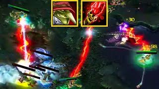 TINKER MEDIO CON DAGON NIVEL 5 😎  PARTIDA COMPLETA DE DOTA 1 [upl. by Esiouqrut]