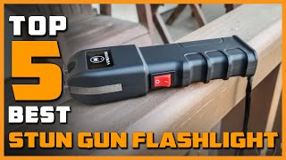 Best Stun Gun Flashlight in 2023 Top 5 Review  Mini Rechargeable Stun Gun Flashlight [upl. by Chavaree]