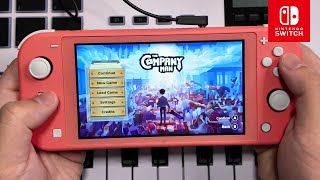 Im Finally Playing The Company Man on Nintendo Switch Lite [upl. by Adnahsam]