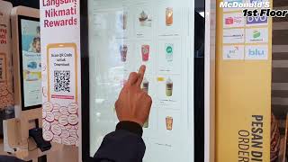 Self Serve McDonaldS Palembang Indonesia [upl. by Huntington954]