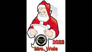 Santas Mailroom 2023  Mrs Weis  Channel 989 FM  Corry  Erie PA [upl. by Atsirk]