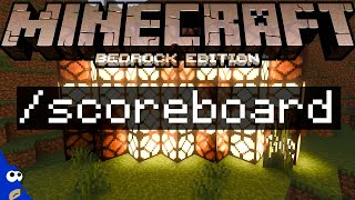 Comment utiliser le scoreboard sur Minecraft Bedrock  CommandBlock [upl. by Asamot804]