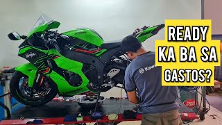 Kaya Mo Ba ang Maintenance ng 1000cc  ZX10R [upl. by Hoashis201]