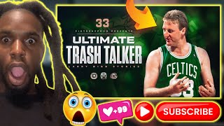 LeBron SUPERFAN Reacts To Larry Bird STORIES that prove hes the BEST TRASH TALKER IN DISBELIEF [upl. by Anaeco]