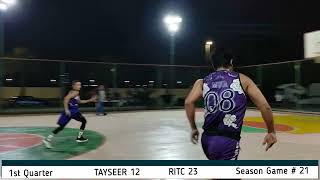 TAYSEER vs RITC [upl. by Steinberg521]