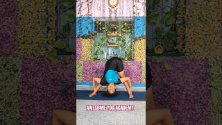 Best Twisting Asana Maroof Asana awesomeyog trending song fitness [upl. by Savick934]