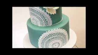 Small Wedding cake  Fondant Wedding Cakes [upl. by Raila819]