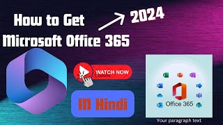 How to Install Office 365 2024 In Hindi Window10Window 11 TechGyanMlt [upl. by Reneta972]