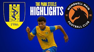 LATE HEADER GETS DRAW  Stocksbridge Park Steels Reserves Vs Wombwell Main Match Highlights [upl. by Maighdlin]