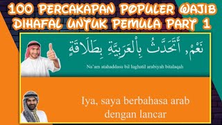 100 Percakapan bahasa arab popular untuk pemula Part 1 [upl. by Drofyar]