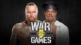 NXT TakeOver WarGames 2017  Aleister Black Vs Velveteen Dream [upl. by Adnesor]