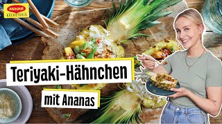 TeriyakiHähnchen mit Ananas [upl. by Canon]