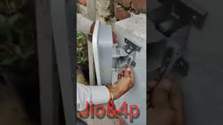 Jio air fibre installation jio wifi jiowifi internet viralshort youtube yotubeshorts jio5g [upl. by Matthus]