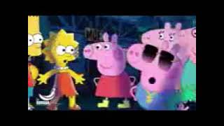 simpsons vs peppa pig rap battle [upl. by Freddy]