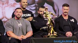 Hadi Choopan At The 2024 Mr Olympia Press Conference [upl. by Hogg]