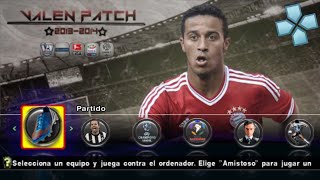 PES 2013 VALENPATCH 20132014 PSPPPSSPP [upl. by Goren]