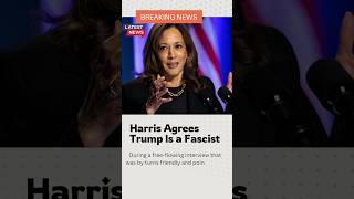 Kamala Harris Calls Trump a Fascist in Bold Interview kamalaharris [upl. by Coppock492]