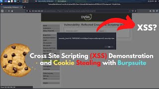 XSS Demo and Cookie Stealing with Burpsuite  Security Awareness [upl. by Luigi]