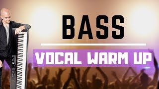 BASS Vocal Warm Up  Full Vocal Range [upl. by Adaj]