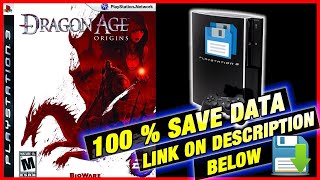 dragon age origins Save Data for PS3  100 ALL UNLOCKED [upl. by Aivun]