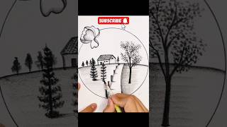 Simple Pencil Drawing art youtubeshorts drawing shorts [upl. by Hobard]