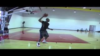 Hakeem Olajuwon amp LeBron James Training Sessions 2011 [upl. by Nnylaehs]