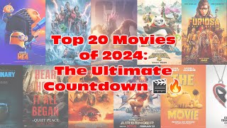 Top 20 Movies of 2024 The Ultimate Countdown Part 1 🎬🔥 [upl. by Buhler]