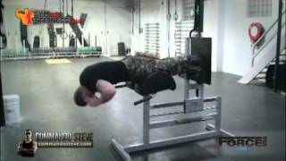 COMMANDO STEVE PRESENTS THE FORCE USA GHR GHD AT CROSSFIT FX [upl. by Eibba104]