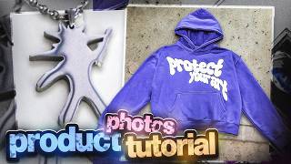 HOW TO PROPERLY TAKE PRODUCT PHOTOS FOR YOUR CLOTHING BRAND [upl. by Laitselec61]