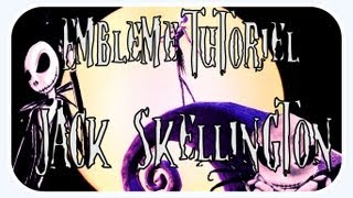 Black Ops 2  Emblème Tutoriel quotJack Skellingtonquot The Nightmare Before Christmas [upl. by Assenov267]