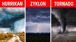 Hurrikan Tornado Zyklon – Was ist der Unterschied [upl. by Anawak]