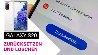 Samsung Galaxy S20 📱 Zurücksetzen und Löschen [upl. by Nemrac]