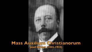 Auxilium Christianorum Mass by Josef Gruber [upl. by Korie]