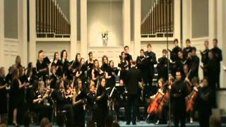 Baylor Chamber Singers  Mozart Vesperae Solennes de Confessore  Beatus Vir [upl. by Weaver]