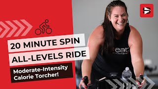 Free 20 Minute Spinning Workout  Spin to Begin Beginner Spin Class [upl. by Lewan]