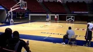 Paul Millsap and his brothers John and Elijah play 1 on 1 [upl. by Natka]