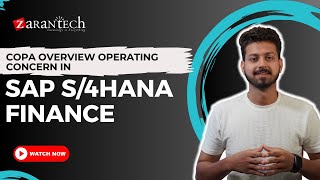 COPA Overview Operating Concern in SAP S4HANA Finance  ZaranTech [upl. by Nerb]