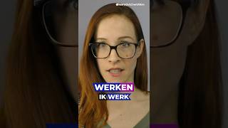 Conjugating Dutch verbs  present tense learndutch [upl. by Yrrej591]