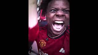 Speed reacts to Man United goal in FA CUP [upl. by Nnaaras297]